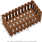 Outdoor Rectangular Planter Box, Natural