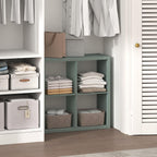 Cubic Extra Thick 4-Cube Closet Organizers and Storage, Sage Green