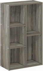 Luder 5-Cube No Tool Assembly Open Shelf, French Oak