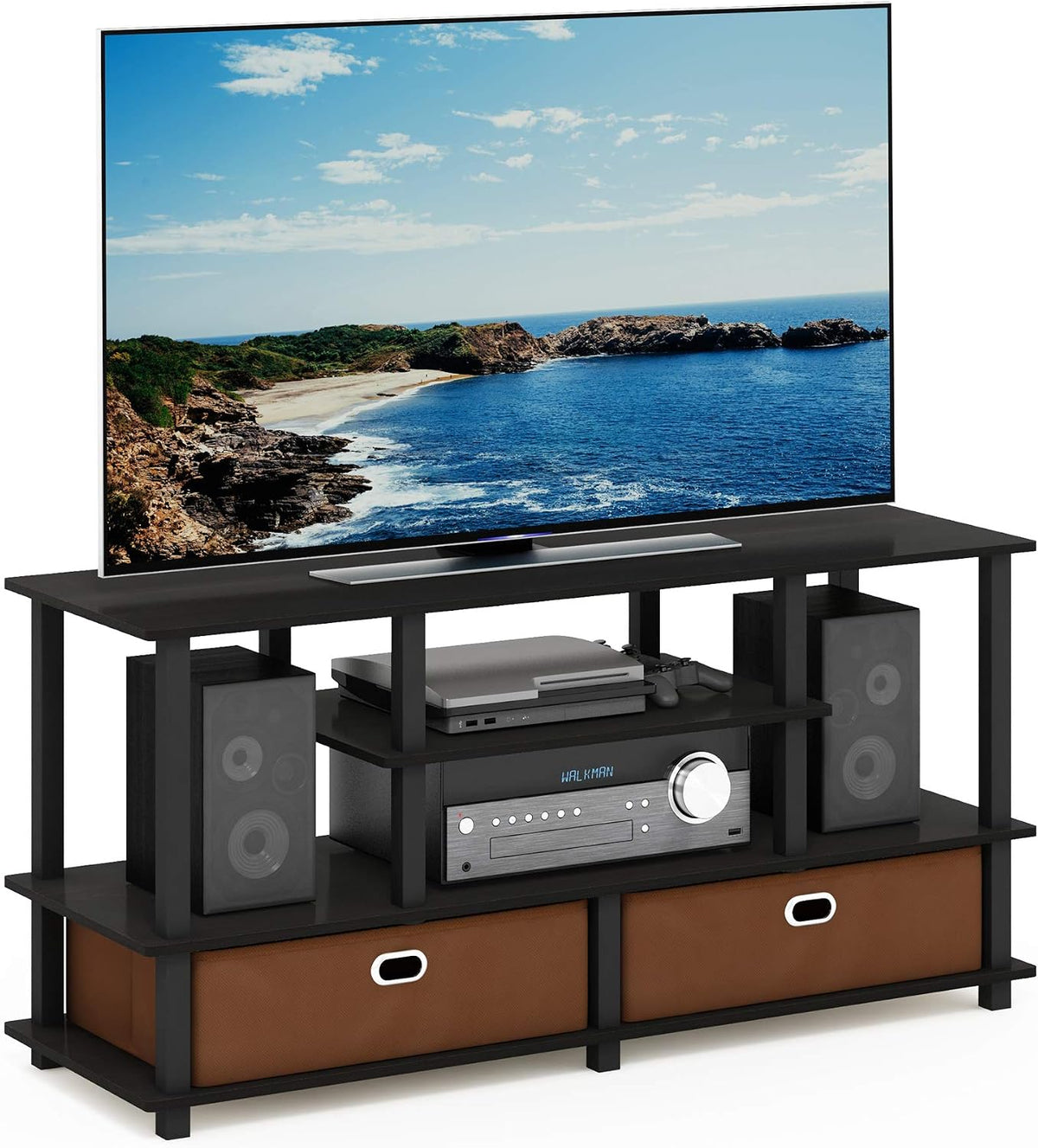 JAYA TV Stand for up to 50-Inch TV, 55 Inch