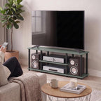 Turn-N-Tube 3-Tier Toolless Assembly TV Stand, Sage Green