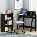 Simplistic 31-Inch Compact Computer Desk, Black Espresso