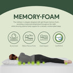 Tidur Cooling Gel Memory Foam Mattress, 5 Inch, King