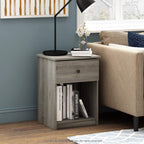 Tidur Nightstand, 1-Pack, French Oak Grey