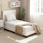 Tidur Cooling Gel Memory Foam Mattress, 10 Inch, Twin, White