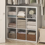 Cubic 9-Cube Closet Organizers and Storage, Closet Organizer, White
