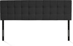 Fb17038K-Bk Headboard, King, Black