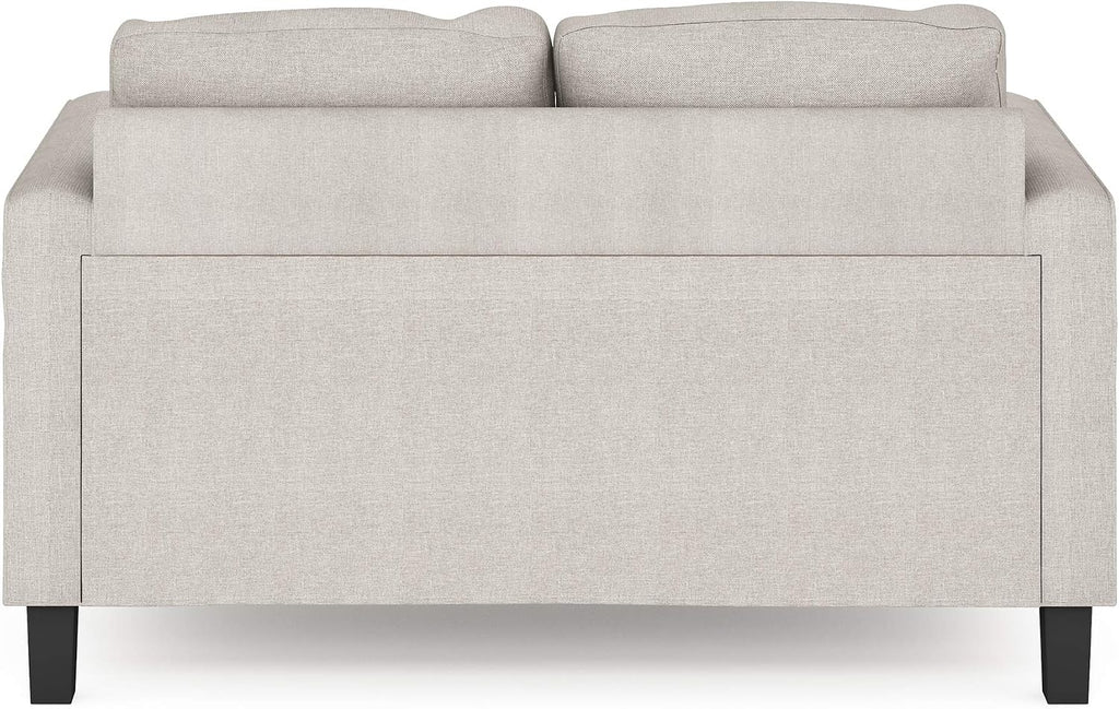 Bayonne 2-Seater Loveseat Sofa, 54" Wide, Fog