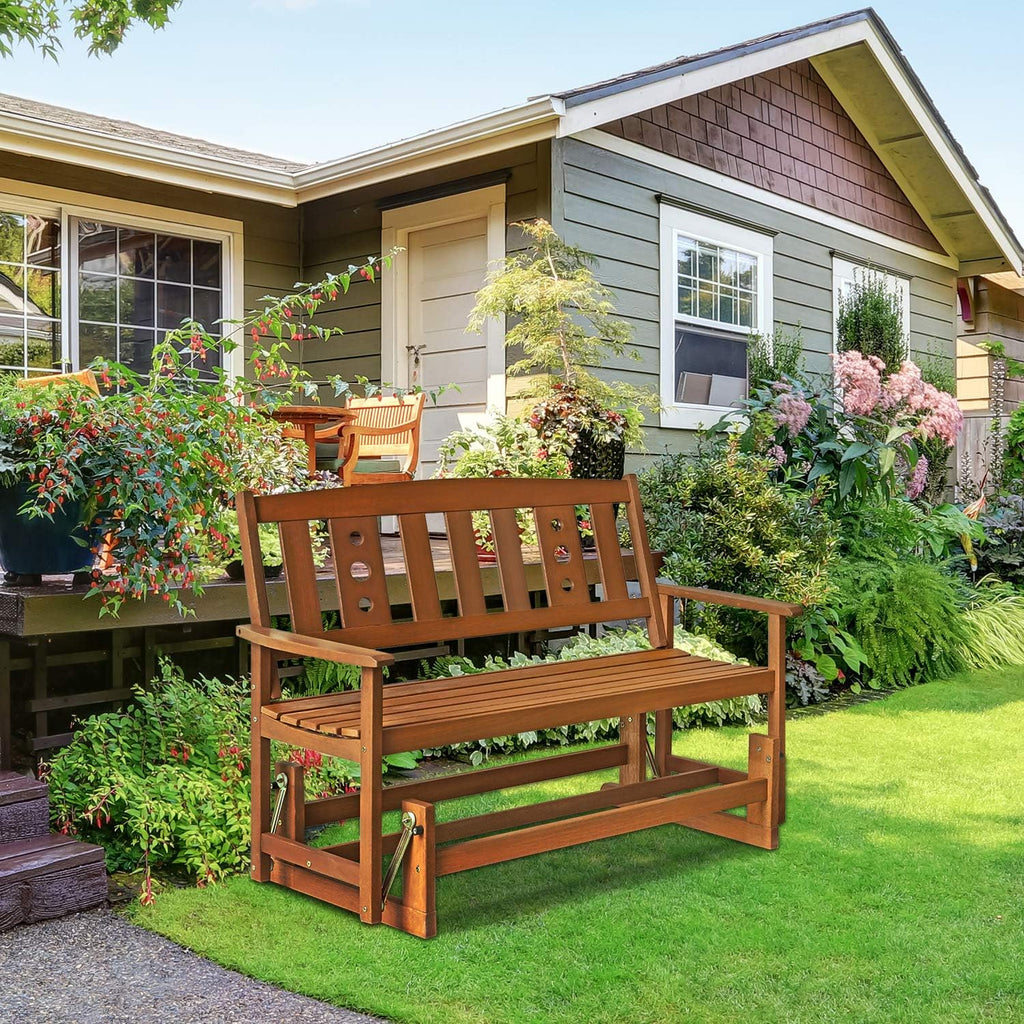 FG17485 Outdoor Hardwood New Mexico Glider