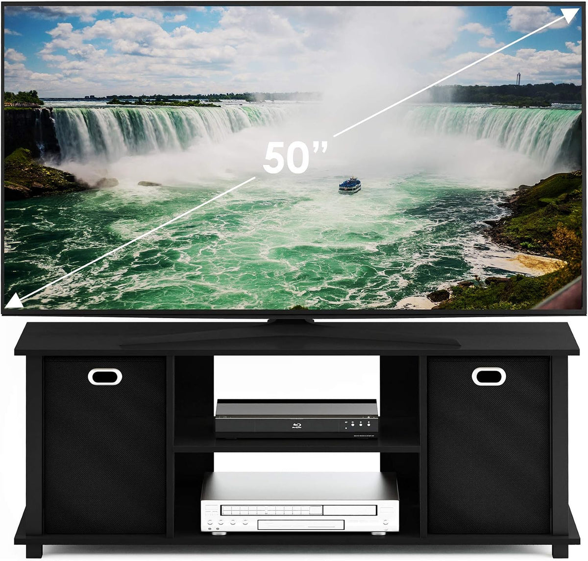 Econ Entertainment Center, Black/Black