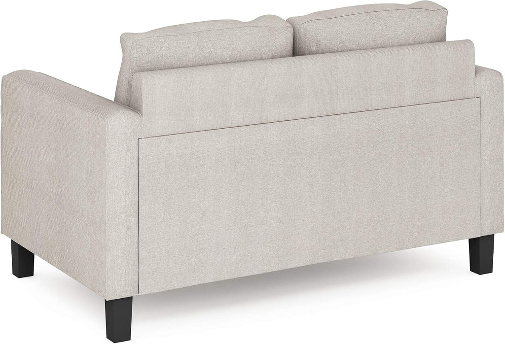 Bayonne 2-Seater Loveseat Sofa, 54" Wide, Fog