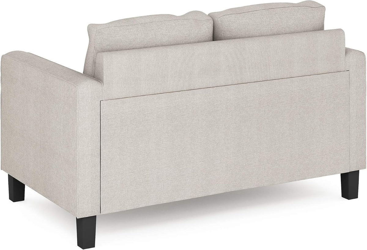 Bayonne 2-Seater Loveseat Sofa, 54" Wide, Fog