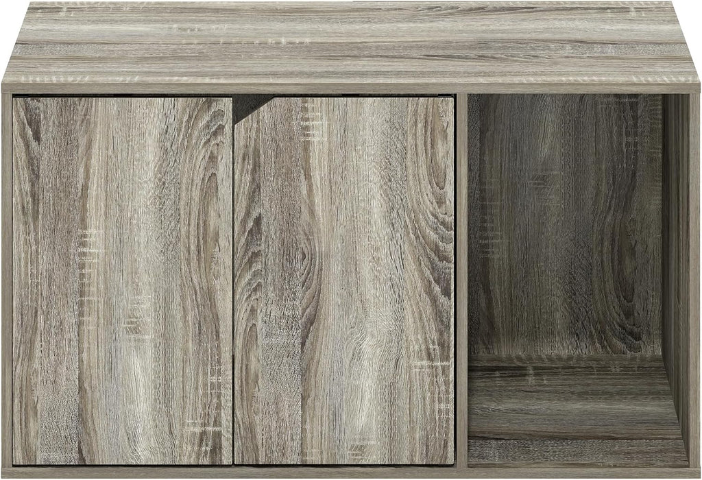 Peli Litter Box Enclosure, French Oak Grey