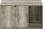 Peli Litter Box Enclosure, French Oak Grey