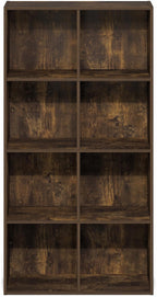 Reed 8-Cube Closet Organizers and Storage, Amber Pine