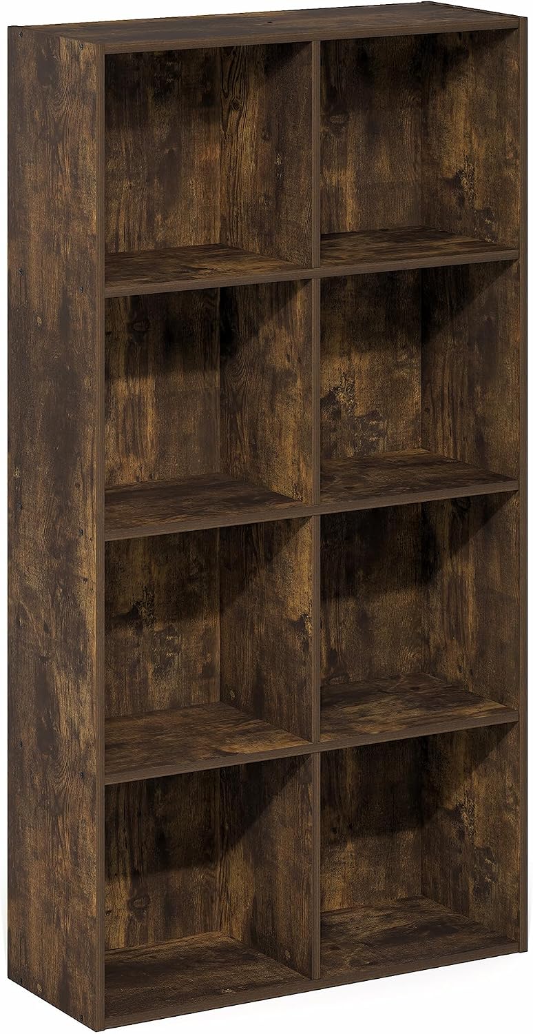 Reed 8-Cube Closet Organizers and Storage, Amber Pine