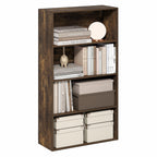 PASIR 3-Tier Book Shelf, White/Pastel Blue
