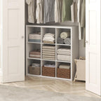 Cubic 9-Cube Closet Organizers and Storage, Closet Organizer, White