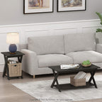 Modern Simplistic Coffee Table, Espresso