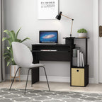 Econ 40-Inch Wide Computer Desk with Keyboard Tray, Classic Black